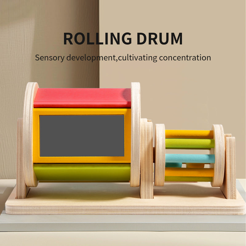 10 Pack China Warehouse ROLLING DRUM Sensory development cultivating concentration_GGblanks