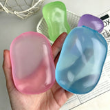 60 Pack Coconut Oil Soap Squishy Toys Clear Jelly Colors Moldable Vaseline Filled Sensory Fidget Toys_GGblanks