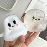 100 Pack Coconut Oil Vaseline Ghost Squishy Toys Clear Jelly Colors Moldable Vaseline Filled Sensory Fidget Toys_GGblanks