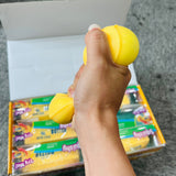 72 Pack 11*3.5cm Small Size Butter Squishy Toys Flour-Filled TPT Butter Squishy Toys with PVC Boxes and Dozen Box_GGblanks