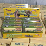 72 Pack 13*4cm 4oz Crunchy Butter Squishy Crispy Butter Stick Squishy Toys low Rising Squeeze Fidget Toy_GGblanks