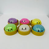 72 Pack 8.5cm Beads Glitter Dumpling Squishy Stress Relief Fidget Toys for Kids_GGblanks