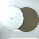 50 Pack China Warehouse MDF White Blank Sublimation Frameless Clock Ornaments_GGblanks