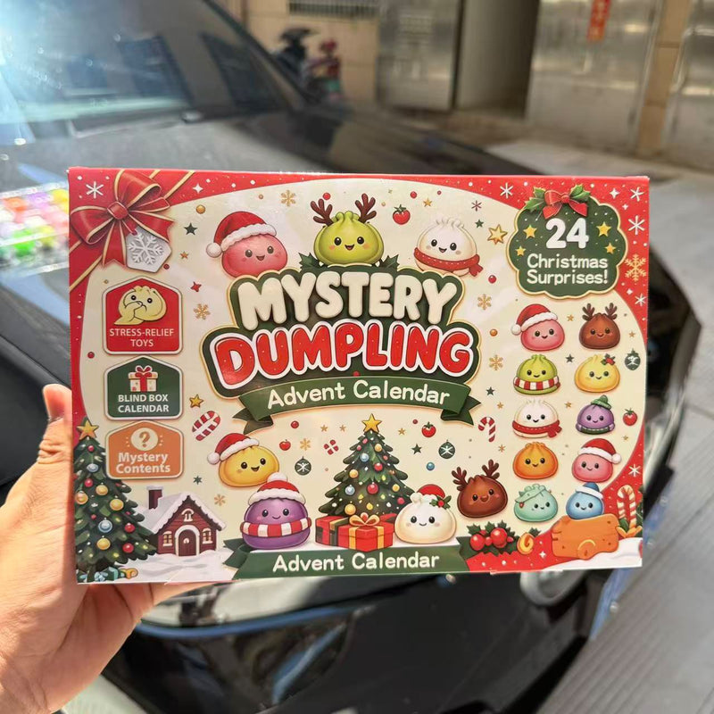 25 Sets Christmas 24 Days Countdown Calendar Squishy Toys Mini Desk Fidget Squishy Christmas Squishy Toys Advent Calendar_GGblanks