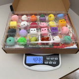Christmas 24 Days Countdown Calendar Squishy Toys Mini Desk Fidget Squishy Christmas Squishy Toys Advent Calendar_GGblanks