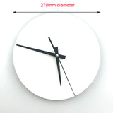 50 Pack China Warehouse MDF White Blank Sublimation Frameless Clock Ornaments_GGblanks