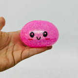 72 Pack 8.5cm Beads Glitter Dumpling Squishy Stress Relief Fidget Toys for Kids_GGblanks