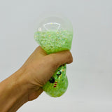72 Pack 8.5cm Beads Glitter Dumpling Squishy Stress Relief Fidget Toys for Kids_GGblanks