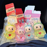 60 Pack Cute Glitter LABUBU Maltose Squishy Stress Relief Fidget Toy with Gift Box for Kids_GGblanks