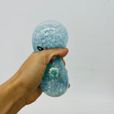 72 Pack 8.5cm Beads Glitter Dumpling Squishy Stress Relief Fidget Toys for Kids_GGblanks