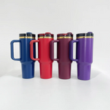 20 Pack USA RTS 40oz H2.0 Mirror Gold Plated Wine Red Cranberry Maroon Black Blue Purple White Tumblers_GGblanks