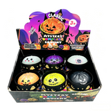 72 Pack Halloween Maltose Slow Rising Glow In The Dark Sugar Dumpling Squishy Stress Relief Fidget Toys for Kids_GGblanks
