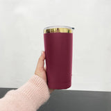 25 Pack 20oz Mirror Gold Plate Powder Coat Yeti Style Coffee Mugs for Laser Engraving_GGblanks