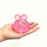 60 Pack Jelly Hops Squishy Bunny Stress Ball Sensory Squeeze Toys_GGblanks