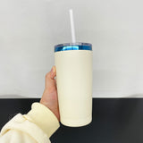 25 Pack 20oz Blue Plated Black Cream Powder Coated Car Cups for Laser Engraving_GGblanks