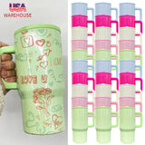 25 Pack USA Presale Blank Sublimation 20oz Tumbler with Leakproof Straw Lids_GGblanks