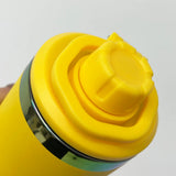 25 Pack 20oz Sports Lid Rainbow Underneath Powder Coat Straight Sports Water Bottles With 2 Lids_GGblanks