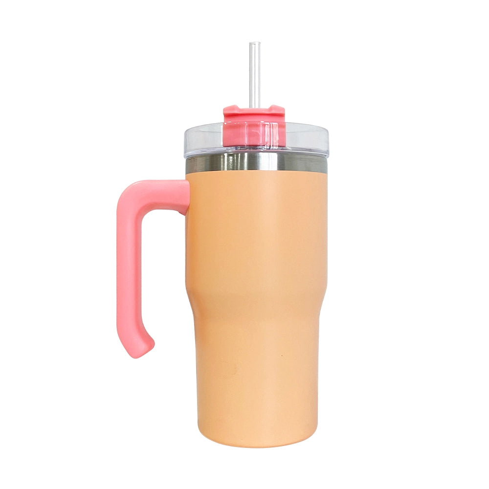 20oz USA RTS White/Matte Macaron Student tumblers Kids Tumblers for Sublimation_GGblanks