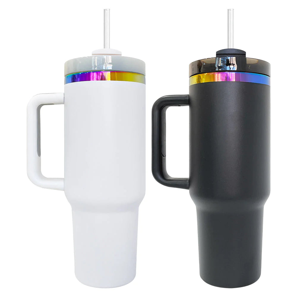 🔥 Ship from USA Pre Sale 30oz/40oz Rainbow Tumblers powder coat