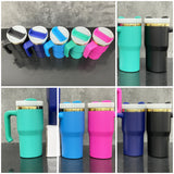 25 Pack USA Presale H2.0 Powder Coated Kids 20oz Gold Underneath Mugs_GGblanks