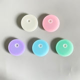 China RTS_Plastic lids for 16oz/20oz sublimation glass cans 16OZPPL50 - GGblanks