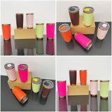 25 Pack 20z Bright Colors Powder Coated Copper Plated Yeti Stainless Steel Style Coffee Mug With Magnetic Slide Lids_GGblanks
