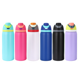 25 Pack USA RTS 32oz Owala Freesip Water Bottle Wholesale Stainless Steel Insulation Sippy Cup_GGblanks