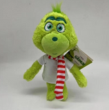 25 Pack Ready Stock Christmas Grinch Plush Toy with White Blank Sublimation Shirts from China by Air_GGblanks