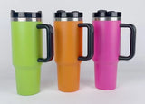 😍China RTS_40oz H2.0 New Colors Quencher Tumblers with Contrast Handle_GGblanks