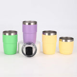 50 Pack China RTS 4oz 6oz 8oz Yeti Style Mini Shot Tumblers Powder Coated Coffee Mugs for Laser Engraving_GGblanks