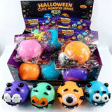 60 Pack Halloween Smushers Squishy Curiosities Dog Face Swap Squishy Cute Slow Rise Relaxing Sensory Fidget Toys_GGblanks