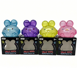 60 Pack Jelly Hops Squishy Bunny Stress Ball Sensory Squeeze Toys_GGblanks
