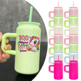 25 Pack 16oz Stainless Steel Can with Handle Hot Pink White Blue Green Mugs for Blank Sublimation Kids_GGblanks