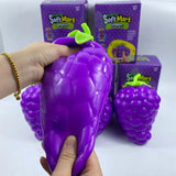 24 Pack Giant Grape Jumbo Squeeze Toys Soft Squeeze Fidgets Cute Taba Toys Party Favors & Gifts_GGblanks