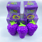 24 Pack Giant Grape Jumbo Squeeze Toys Soft Squeeze Fidgets Cute Taba Toys Party Favors & Gifts_GGblanks