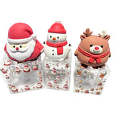24 Pack TPR Soft Stretchable Christmas Jumbo Santa Chubby & Snowman Puff & Reindeer Mochi Squishy Stress Relief Fidget Toys for Kids_GGblanks