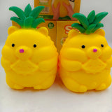 24 Pack Jumbo Pineapple Bear Squishy Fidget Toy Sensory Slow Rising Stress Ball Cute Fruit Bear Squeeze Toy_GGblanks