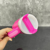 4pcs/12pcs 14oz Kids Baby Macaron Color Tumblers with Handle for Sublimation and UV DTF Wraps_GGblanks