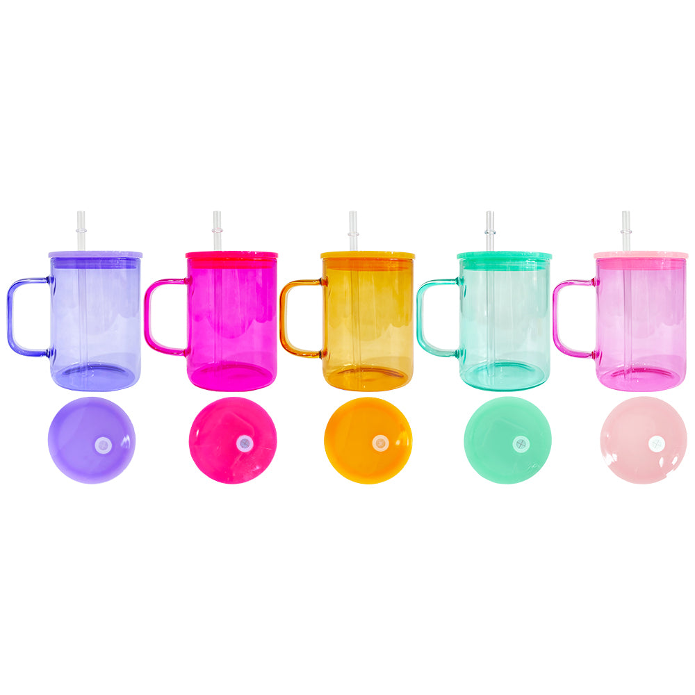 Ship from CN Mutiful Size 9oz/11oz/12oz/15oz/17oz/20oz Glass jelly Mug –  GGblanks