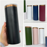 25 Pack Copper Plated 20oz Straight Tumbler for Laser Engraving_GGblanks