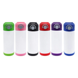25 Pack 12oz Sublimation Flip Top Kids Stainless Steel Water Bottle_GGblanks