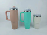 20 Pack China RTS 20oz 30oz 40oz H2.0 Colorful Stanley Style Travel Tumblers with Handle_GGblanks