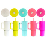 25 Pack 40oz H3.0 Travel Car Tumblers with Leakproof Lids Cups Colorful Slm Tumbler_GGblanks