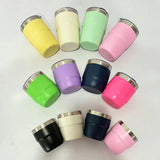 50 Pack China RTS 4oz 6oz 8oz Yeti Style Mini Shot Tumblers Powder Coated Coffee Mugs for Laser Engraving_GGblanks