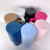 China RTS_40oz powder coated Simple- Modern-style stainless steel travel tumblers 20pcs- GGblanks