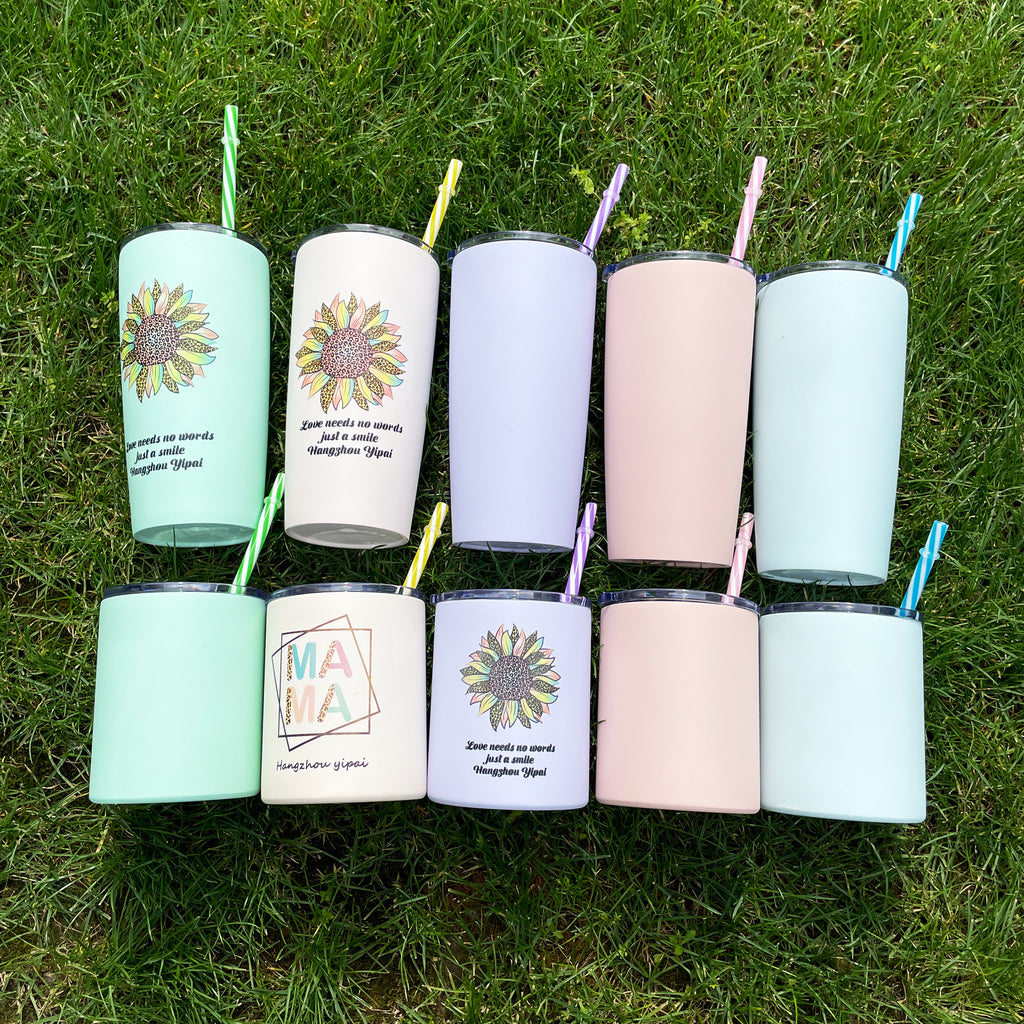 20oz Macarone Matte Pastel Colored Blank Sublimation Skinny Tumblers with  Colorful Straws USA Warehouse for Wholesale - China Matte Color Sublimation  20oz Straight Tumbler and 20oz Skinny Macarone Colored Straight Tumbler  price