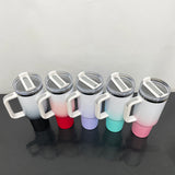 20 Pack US Presale 40oz Mirror Black Plated Pink/Ombre Powder Coated/Shimmer Black H2.0 Quencher Tumblers For Laser Engraving_GGblanks