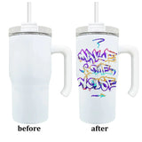 20oz White/Matte Macaron Student tumblers for Sublimation_GGblanks