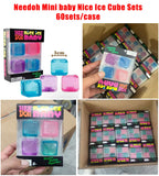 60Pack Needoh Style Mini Baby Nice Ice Cube Sets Stress Relief Fidget Cube Squishy Toy_GGblanks