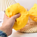 50 Pack 9cm Big Soft Slow Rising Squishy Cheese Toy_GGblanks